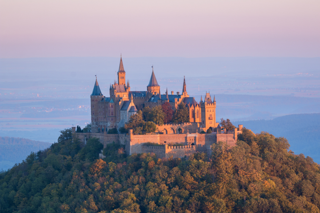 The history of Hohenzollern Castle dates back to the 11th century