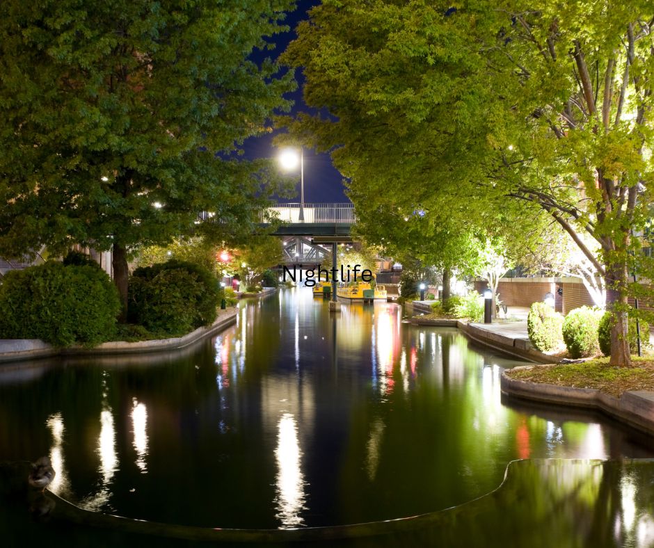 Oklahoma City - Bricktown Canal  AT Night