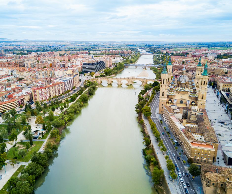 Zaragoza, the capital of the Ebro and the patron saint of Spain