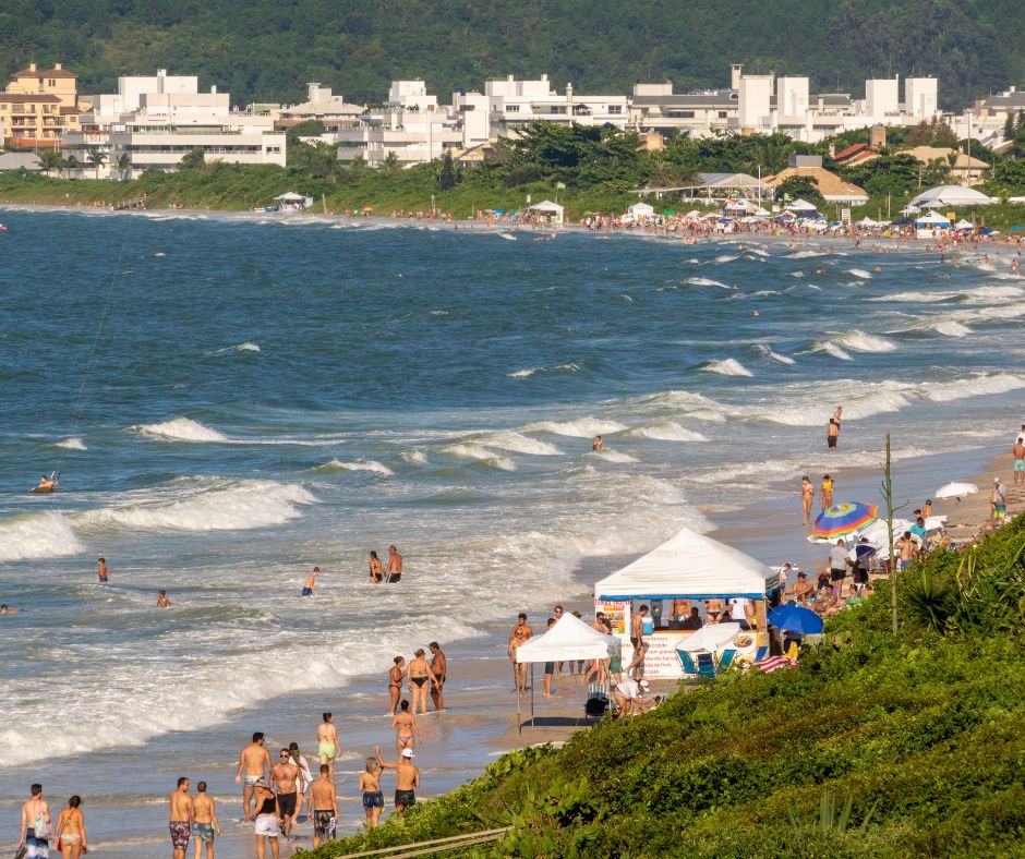 Jurere Beach in Florianopolis