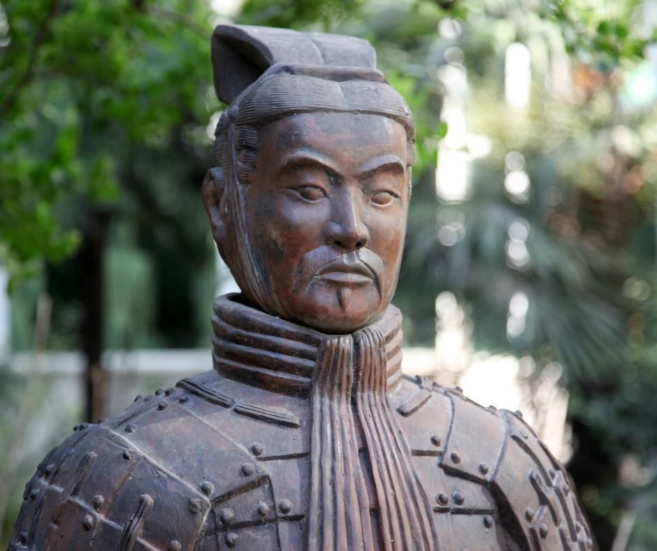 famous terracotta warriors in XiAn, Qin Shi Huang's Tomb, China