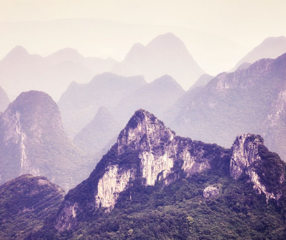  Karst Formations around Guilin