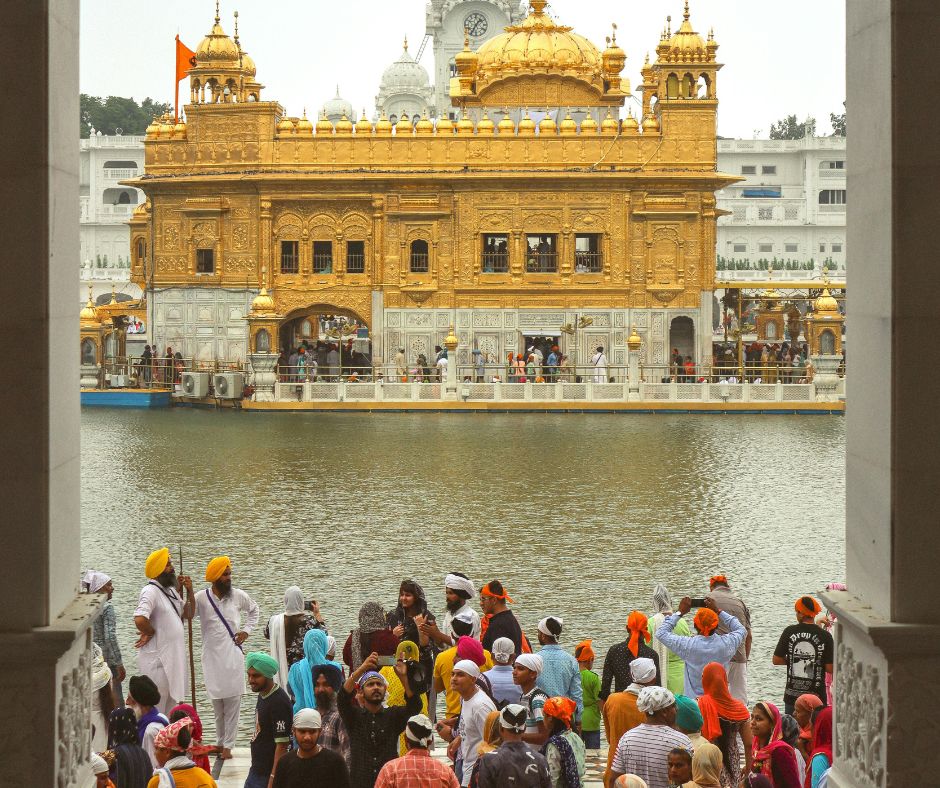 The Golden Temple attracts visitors