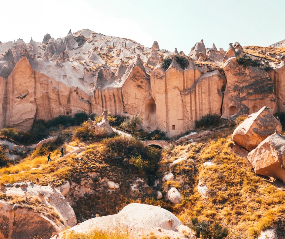 Rocky Mountains in Cappadocia, Turkey