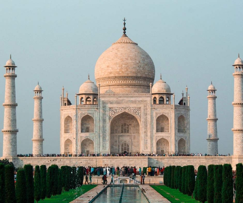 Taj Mahal  built in 17th century