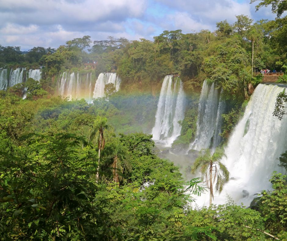  Iguazu Falls at Argentinian Side, UNESCO World Heritage in Puerto Iguazu, Argentina