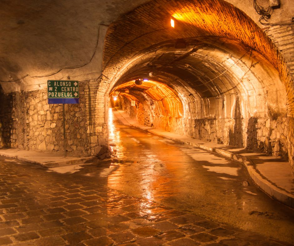 Underground Tunnels in Guanajuato