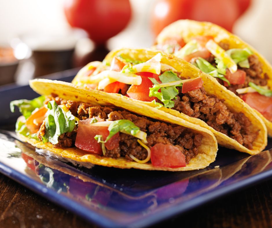 Beef Tacos Mexican dishes
